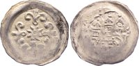 Eger, königliche Münzstätte Pfennig Friedrich II. 1212-1250.