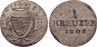 Sachsen-Coburg-Saalfeld Kreuzer Franz Friedrich Anton 1800-1806.