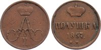 Russland Cu Poluschka Alexander II. 1855-1881.