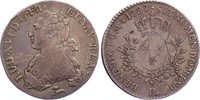 Frankreich 1/5 Écu 1 Ludwig XVI. 1774-1793.