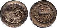 Straßburg, Bistum Pfennig Heinrich von Staleck 1245-1260.