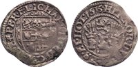 Schleswig-Holstein-Gottorp Doppelschilling (1/16 Taler) Johann Adolf 1590-1616.
