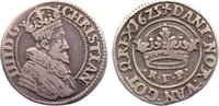 Dänemark 1/2 Krone Christian IV. 1588-1648.