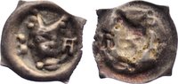 Schweiz-Basel, Bistum Brakteat Johann II. Senn von Münsingen 1335-1365.