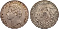Sachsen-Albertinische Linie Doppeltaler Johann 1854-1873.