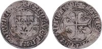 Frankreich Blanc à la couronne Karl VIII. 1483-1498.