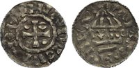 Regensburg, herzogliche Münzstätte Denar Heinrich II. der Friedfertige, 2. Regierung 985-995.