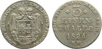 Waldeck 1/3 Taler Georg Heinrich 1813-1845.