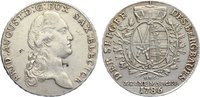 Sachsen-Albertinische Linie Ausbeutetaler Friedrich August III. 1763-1806.