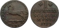 Braunschweig-Wolfenbüttel Cu Pfennig Karl Wilhelm Ferdinand 1780-1806.