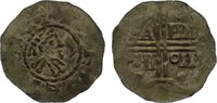 Emden, gräflich Hamaländische Münzstätte Pfennig Hermann von Kalvelage 1020-1051.