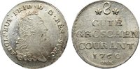 Pommern-unter schwedischer Besetzung 8 Gute Groschen Adolph Friedrich 1751-1771.