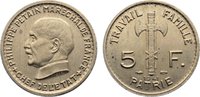 Frankreich 5 Francs État Francais 1940-1944.