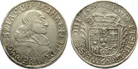 Mainz, Erzbistum Sortengulden zu 60 Kreuzer Lothar Friedrich von Metternich-Burscheid 1673-1675.