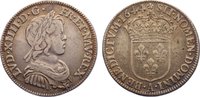 Frankreich 1/4 Ecu Ludwig XIV. 1643-1715. -