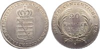 Sachsen-Coburg-Saalfeld 20 Kreuzer Ernst 1806-1826. -