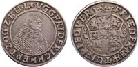 Braunschweig-Lüneburg-Celle 1/8 Taler Friedrich von Celle 1636-1648. -