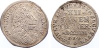 Sachsen-Hildburghausen Doppelgroschen Ernst Friedrich I. 1715-1724. -