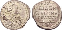 Sachsen-Hildburghausen 1/12 Taler Ernst Friedrich Karl 1745-1780. -