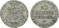 Sachsen-Albertinische Linie 1/12 Taler Friedrich Christian 1763. -