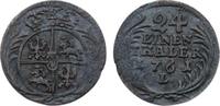 Sachsen-Albertinische Linie 1/24 Taler Friedrich August II. 1733-1763. -