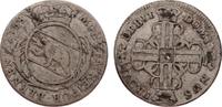 Schweiz-Bern 20 Kreuzer 1758 Revers kl. Einstich, fast sehr schön