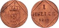 Bayern Cu Heller Ludwig I. 1825-1848. -