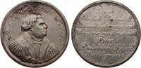 Reformation Zinnmedaille Deutschland sauber entfernter Henkel, kl. Kratzer, sehr schön +