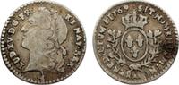 Frankreich 1/20 d'écu au bandeau (6 Sols) 1 Ludwig XV. 1715-1774. -
