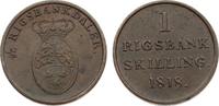Dänemark 1 Rigsbank Skilling Frederik VI. 1808-1839. -