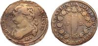 Frankreich 12 Deniers Ludwig XVI. 1774-1793. -