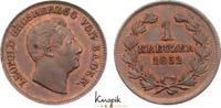 Baden-Durlach Cu Kreuzer Leopold 1830-1852. -