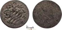 Bayern Einseitiger Pfennig Maximilian III. Joseph 1745-1777. -