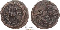 Russland Cu Denga Katharina II. 1762-1796. -