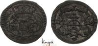 Sachsen-Albertinische Linie Pfennig Friedrich August I. 1694-1733. -