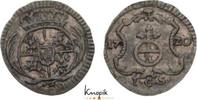 Sachsen-Albertinische Linie Pfennig Friedrich August I. 1694-1733. -