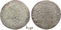 Anhalt-Zerbst 2/3 Taler Carl Wilhelm 1667-1718. -