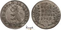 Schweiz-St. Gallen, Stadt 2 Kreuzer 1739 sehr schön