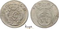 Schwarzburg-Rudolstadt 6 Pfennig Ludwig Günther II. 1767-1790. -