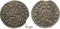 Mansfeld-vorderortische Linie zu Bornstedt Groschen (1/21 Taler) Bruno, Wilhelm, Johann Georg, Volrad und Jobst 1609-1615. -