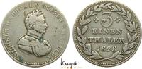 Hessen-Kassel 1/6 Taler 1828 Wilhelm II. 1821-1847. fast sehr schön
