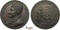 Italien-Kirchenstaat Bronzemedaille 1676 Innocent XI. 1676-1689. geprägtes Original, vorzüglich