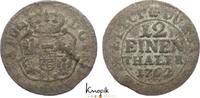 Sachsen-Albertinische Linie 1/12 Taler Friedrich August II. 1733-1763. -