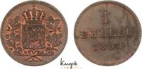 Bayern Cu Heller Maximilian II. 1848-1864. -