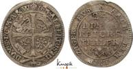 Sachsen-Coburg 1/24 Taler Albrecht III. 1680-1699. -