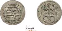 Sachsen-Coburg Dreier Albrecht III. 1680-1699. -