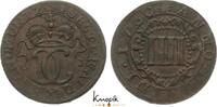 Waldeck Cu 4 Pfennig Karl August Friedrich 1728-1763. -
