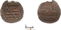 Sachsen-Gotha-Altenburg Kupferheller 1680 Friedrich I. 1675-1691. Randfehler, sehr schön