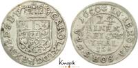 Pommern-unter schwedischer Besetzung 1/24 Taler Karl XI 1660-1697. -