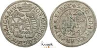 Sachsen-Albertinische Linie 1/12 Taler Johann Georg IV. 1691-1694. -